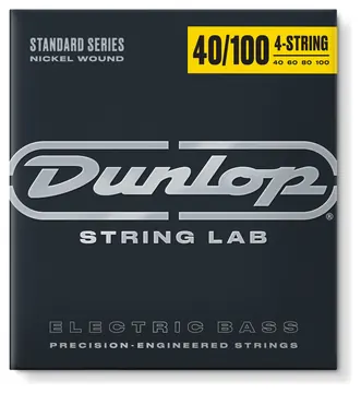 Jogo Cordas Baixo Elétrico Dunlop Nickel Light 4 cordas 40-100