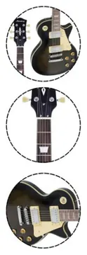 Strinberg Les Paul Lps280 Tbk Transparent Black
