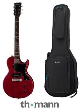 Harley Benton SC-Junior Faded Cherry Bundle