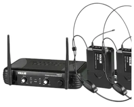 Vokal Microfone Vokal VWR25HH Headset Duplo