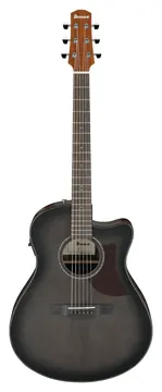 Ibanez AAM70CE TBN Transparent Charcoal Burst Aço