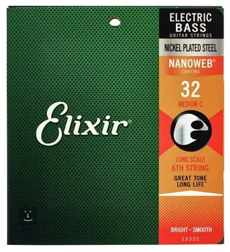 Elixir Medium 6 .032 Bass String