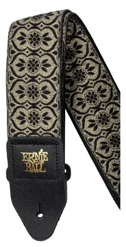 Ernie Ball 5628 Jacquard Gewebe-Gitarrengurt (50mm), golden garden