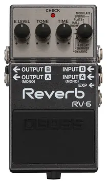 Boss RV-6 Reverb Effetto riverbero digitale a pedale