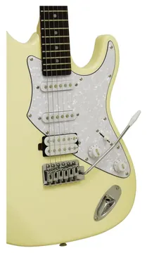 Aria Pro II 714-STD Fullerton Vintage White