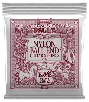 Ernie Ball Encordoamento Violao Ernie Ball Nylon 2409 Ernesto Palla Black And Gold (12873)