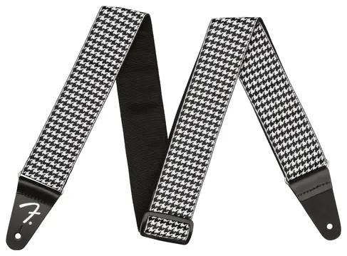 Fender Houndstooth Strap, White