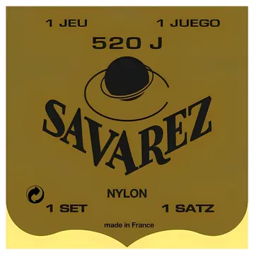 Savarez Encordoamento Savarez 520J Tradicional Nylon Tensão Alta