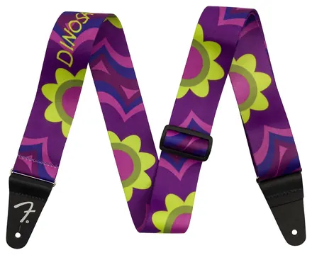 Fender J Mascis Magenta Flower Strap