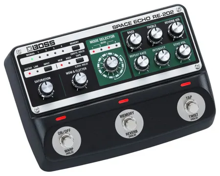 Boss RE-202 SPACE ECHO Recriação Roland RE-201