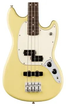 Fender Player II Mustang Bass PJ RW Hialeah Yellow