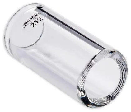 Slide Dunlop 212 para Guitarra Transparente Heavy Small