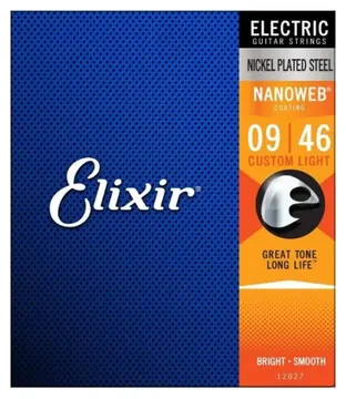 Elixir Encordoamento Elixir Guitarra 0.09/0.46 Custom Light