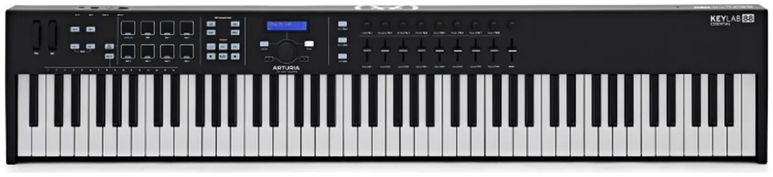 Arturia KEYLAB ESSENTIAL 88 BE BLACK EDITION TASTIERA MIDI USB 88 TASTI ( ultima esposta )