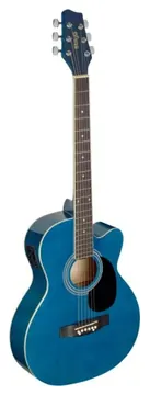 Stagg SA20ACE BLUE Electrificada Linden Blue