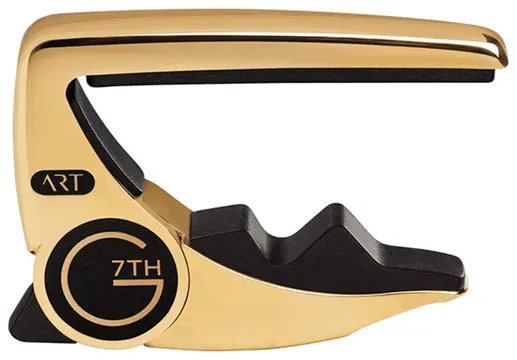G7Th Performance 3 Acoustic/Electric Guitar Capo, Gold