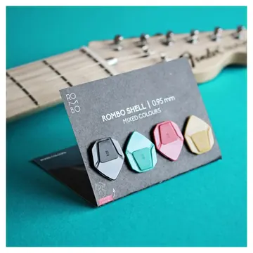 Judith Heindorf & Carlos Diez Macia GbR ROMBO Pick Set Shell (4 Picks) mixed colours