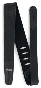 Martin Gurt Lock-it, Buffalo Leather, Black