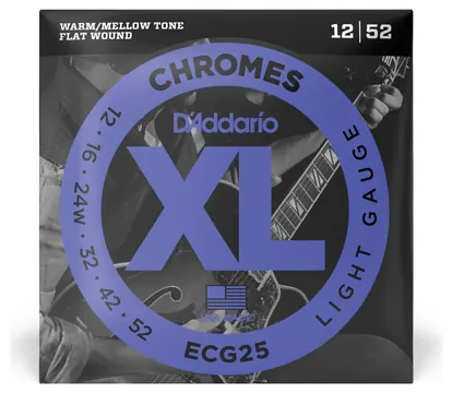 D'Addario ECG25 Chromes