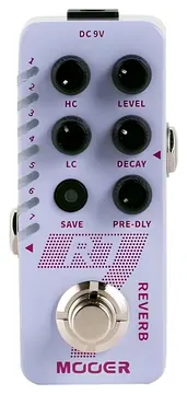Mooer Pedal Mooer R7 Reverb Para Instrumentos