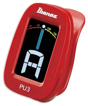 Afinador Cromático Ibanez PU3 RD Clip Tuner