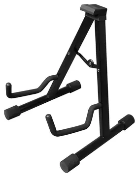 MarkGuitar Gitarrenständer für Akustikgitarre, Gitarrenstativ, klein, stabil, bk