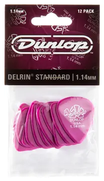 Dunlop 41P1.14 Delrin 500 Standard 12/Play Pack Picks