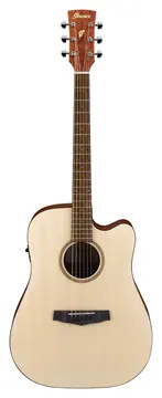 Ibanez PF Performance Akustikgitarre 6-String - Open Pore Natural, PF10CE-OPN