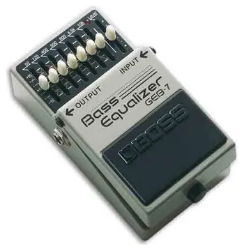 Pedal Boss GEB 7 Bass Graphic Equalizer