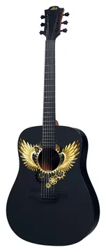 Lag Limited Edition Wings Series”Wings of Gold” Acoustic Guitar