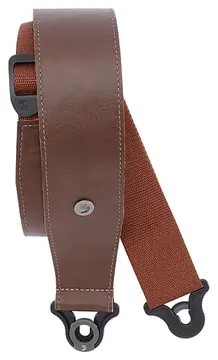 D_Addario D'addario 25BAL02 "auto Lock" Courroie Guitare Cuir Brun