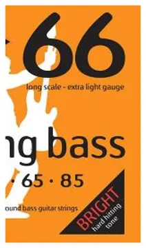 Rotosound 'Swing Bass 66' RS66LA Stainless Steel 30-85 RS66LA