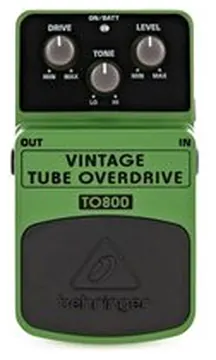 Behringer TO800 Vintage Tube Overdrive Pedal