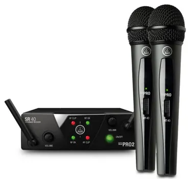 AKG WMS 40 Mini Dual Vocal US25AC
