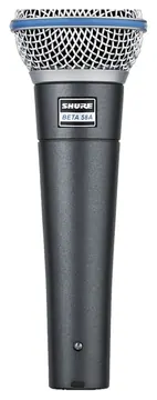 Shure Microfone Shure BETA 58A Linha BETA Dinâmico Unidirecional Supercardioide de Mão C/ Fio