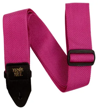 Ernie Ball 5355 Polypro Nylon Gitarrengurt (50mm), raspberry