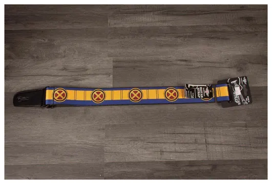 Buckle Down Xmen Blue And Yellow Guitar Strap
