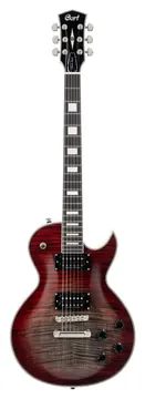 Electric Guitar Cort CR300 LP Deluxe Classic Rock, Lava Burst
