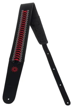 Richter Paul Landers Signature Guitar Strap Black / Red - 1628