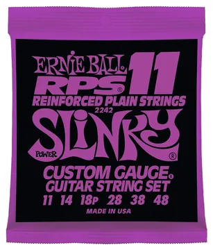 Ernie Ball Electric Guitar Strings 11-48 Ernie Ball RPS Slinky 100% Genuine