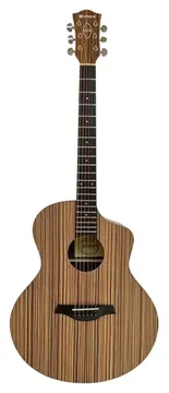 Chord N6-DZB Nomad Electro-Acoustic Guitar Deep Zebrano