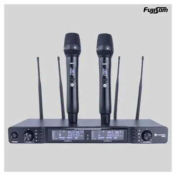Kadosh Microfone Kadosh Sem Fio Kdsw 622M Duplo DE Mão Uhf | Fujisom