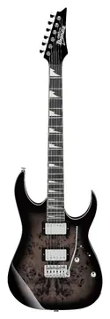 Ibanez GRG220PA1BKB Transparent Brown Black Burst Elektrische Gitaar