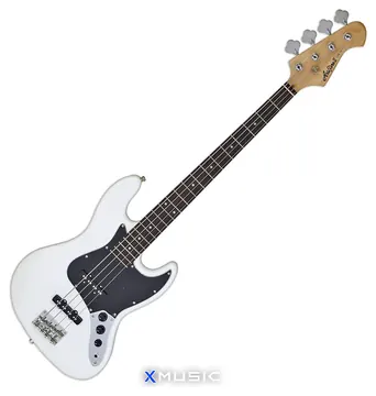 Aria Stb Jazz Style Bass, White