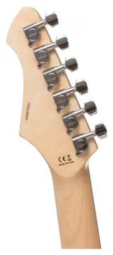 Aria Pro II J-1 See-Through Vintage White