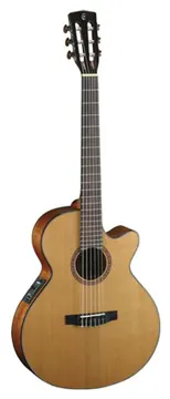 Cort CEC-5 Nat Guitare Classique Electro Naturel