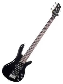 Giannini Contrabaixo Elétrico Giannini GB-205A Sonic-X 5 Cordas Ativo Preto
