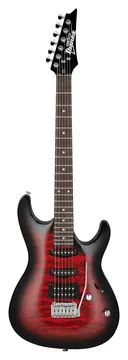 Ibanez GSA60 QA TRB Transparent Red burst