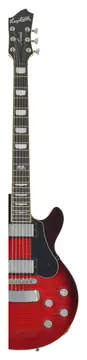 Hagstrom Swede Mk3 -29 Vintage E-Gitarre inkl. Koffer, crimson flame