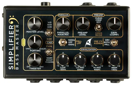 DSM Humboldt Simplifier Bass Master Preamp en Cabsim